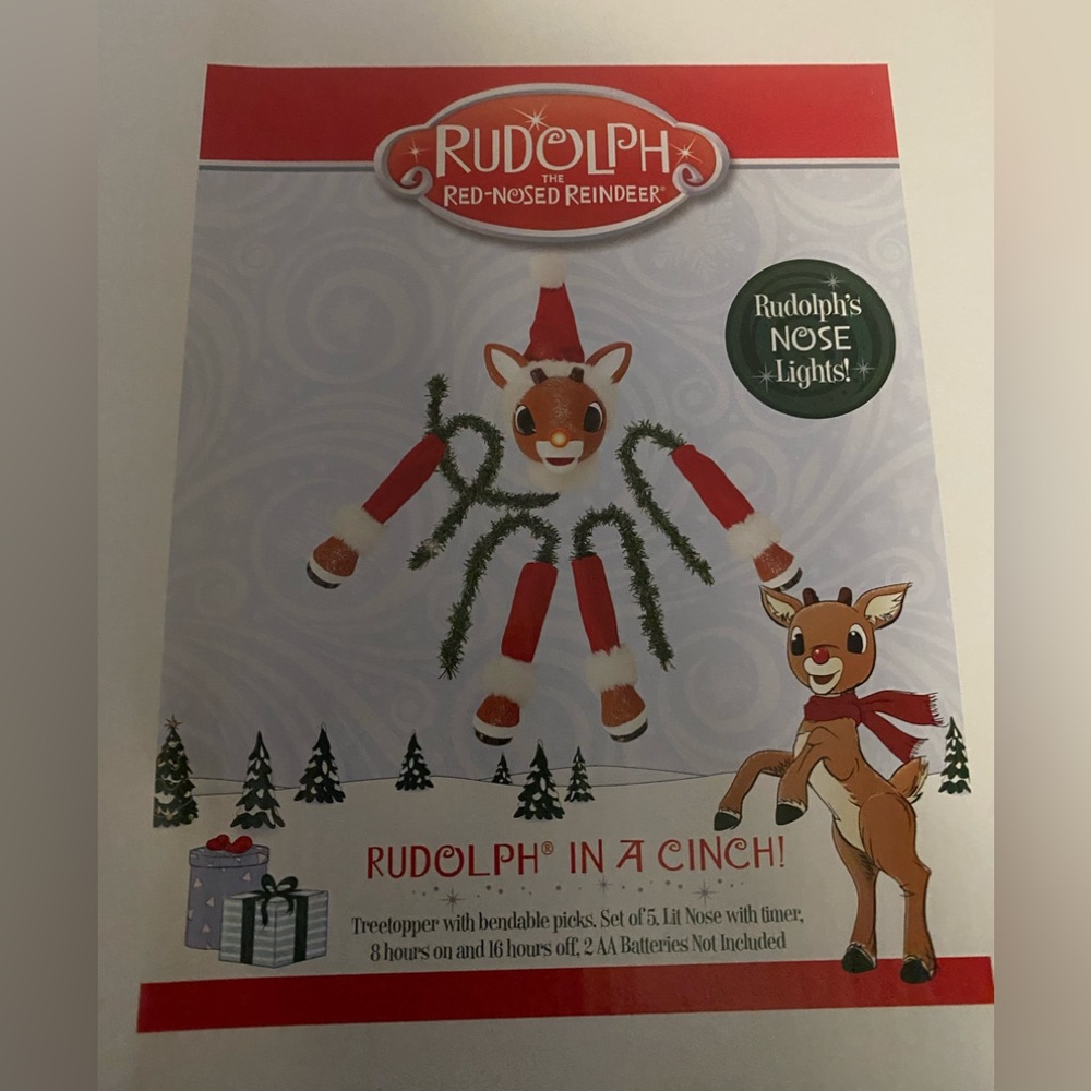 Dept 56 Possible Dreams Rudolph in a Cinch NEW